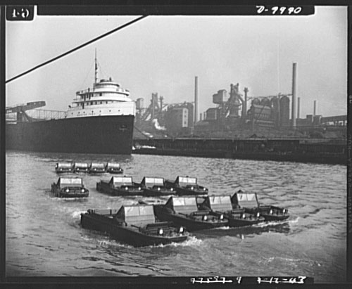 Sea Jeeps on the Rouge River