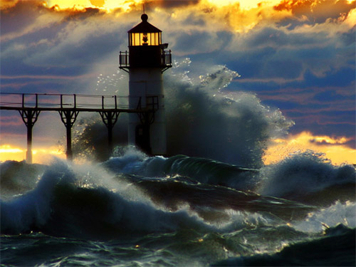 Dancing Waves by Tom McCall