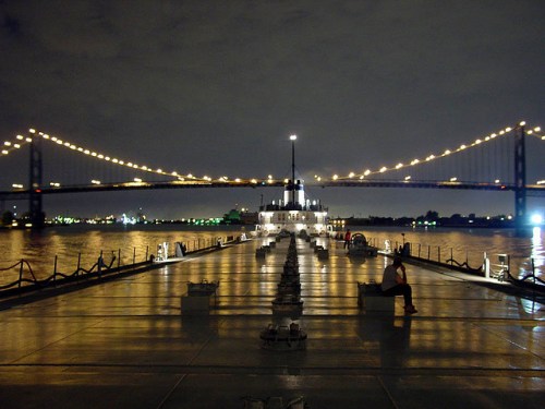 Quiet Night on the Detroit River