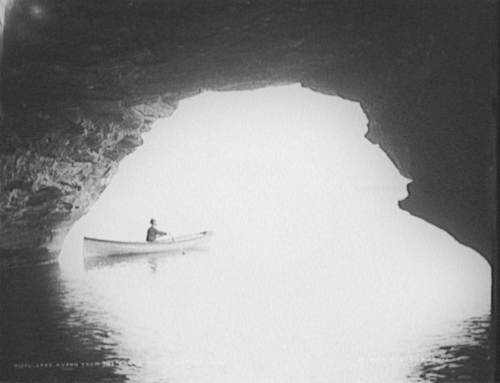 Lake Huron from the caves, Pointe aux Barques.