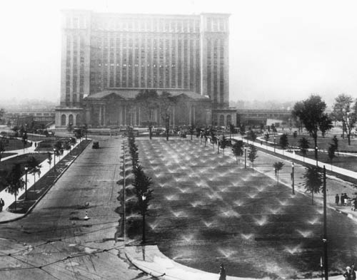 Michigan Central Station, 1921