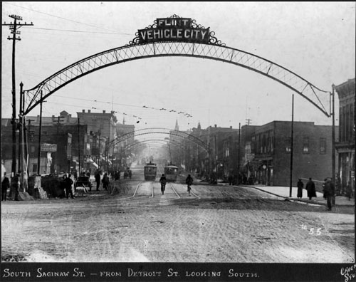 Flint Vehicle City Arch