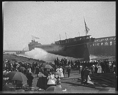 Launch of the W.E. Fitzgerald at Wyandotte