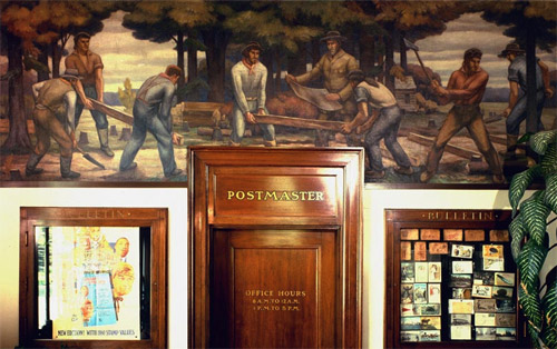 WPA Art, Blissfield, Michigan