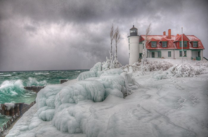 Point Betsie Lighthouse Winter