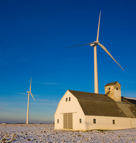 Wind farm in Ubly Michigan by Ray Dumas RTD Photography