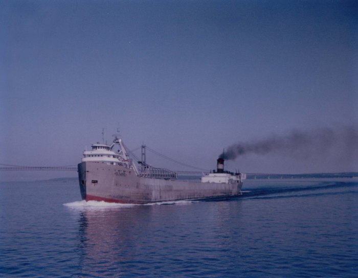 Carl D Bradley on the Great Lakes