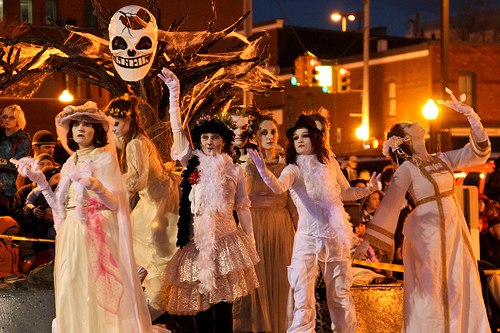 Halloween Spectacle City by Kim Nixon