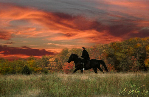 Halloween sunset... ©n.wamsley