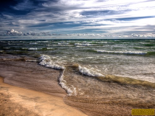 Lake Michigan near Brevort, Michigan