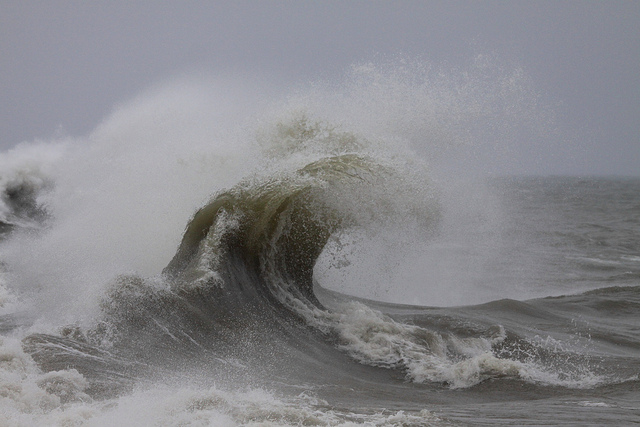 Massive Wave at Port Sanilac