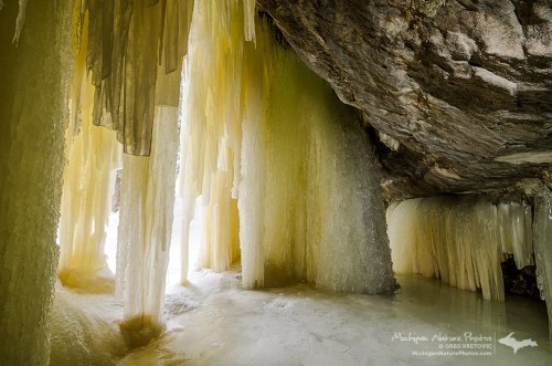 Exploring the Ice Caves