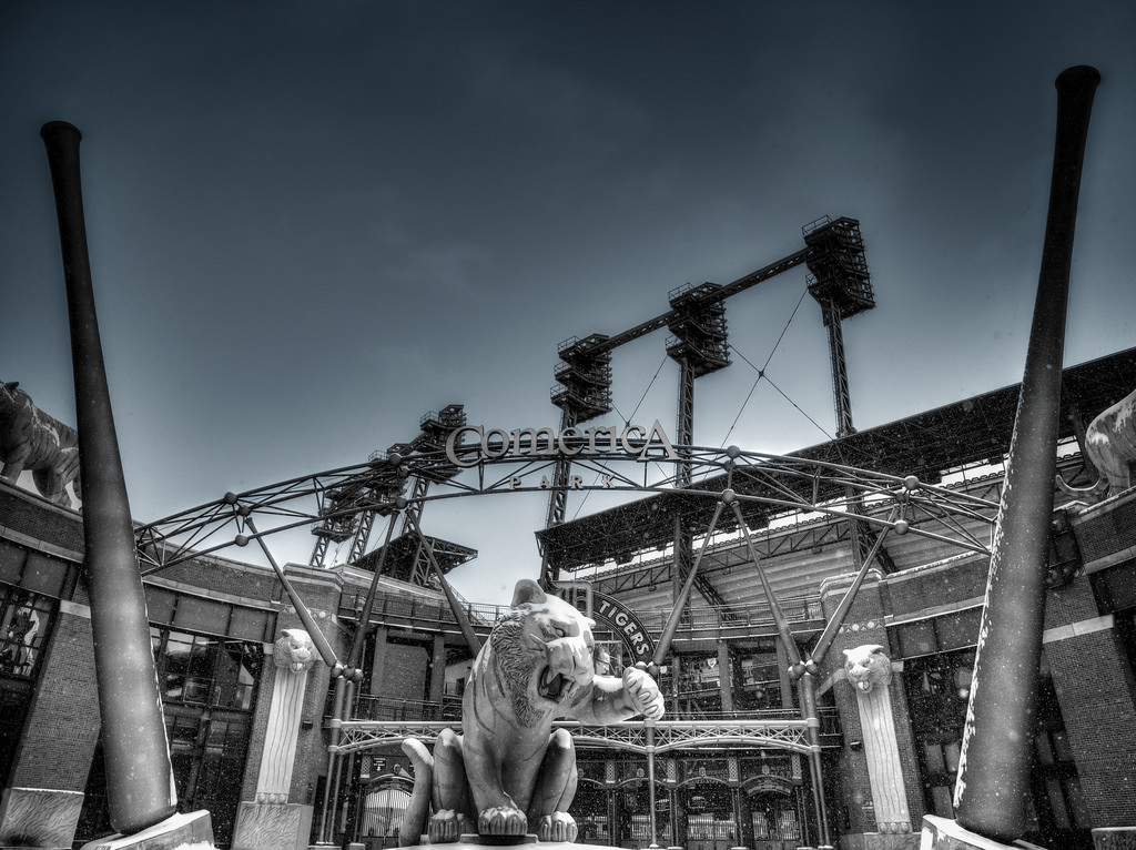 Comerica Park Winter - Detroit, MI