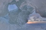 Ice Caves Leelanau Peninsula by Ken Scott
