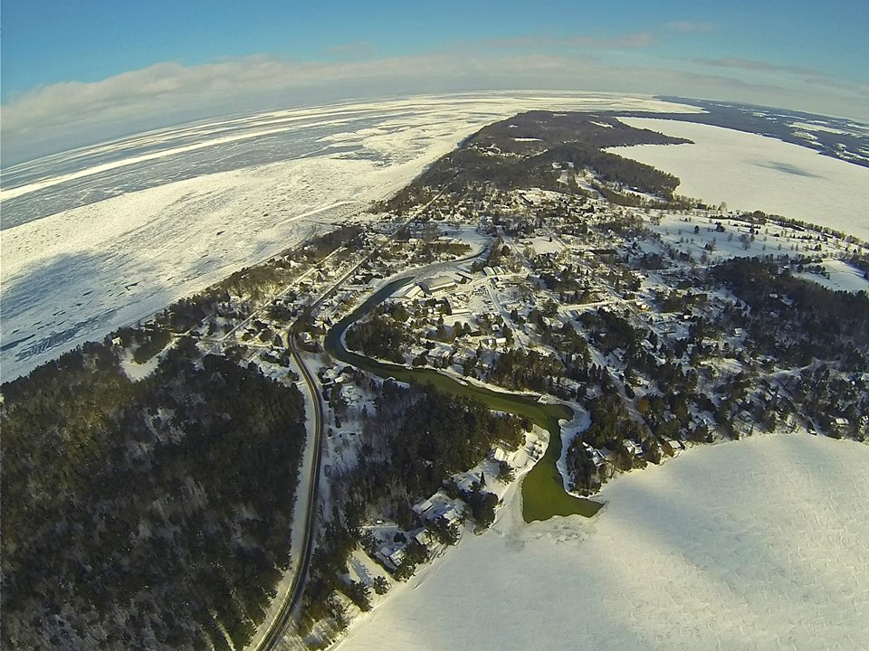 Leland & Lake Michigan by Elijah Allen