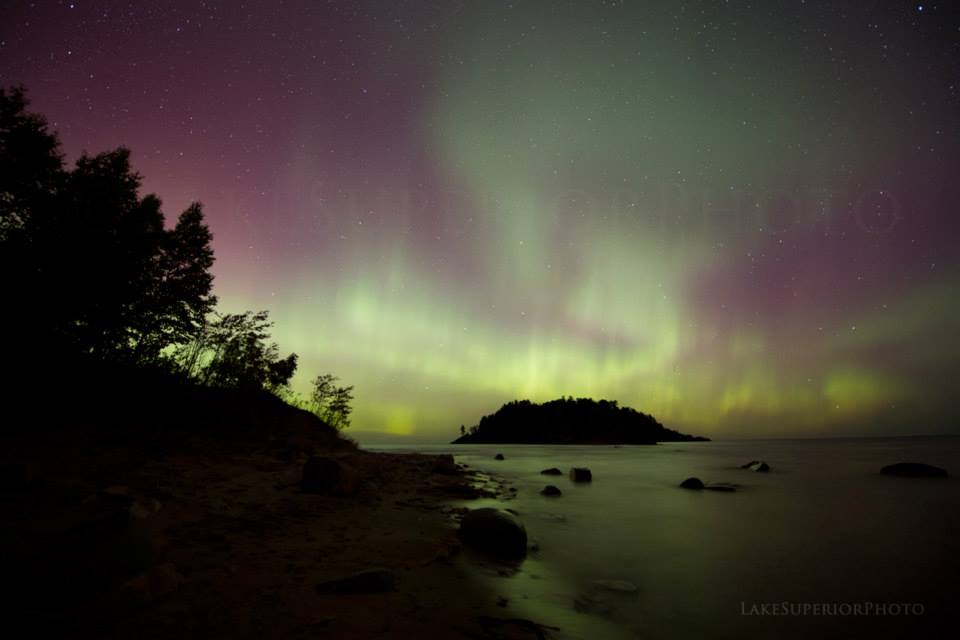 October Auroras by Shawn Malone