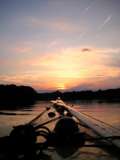 I chased the sun tonight