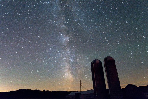 Milky Way Time Lapse - Silos - 2014 - D7100-142