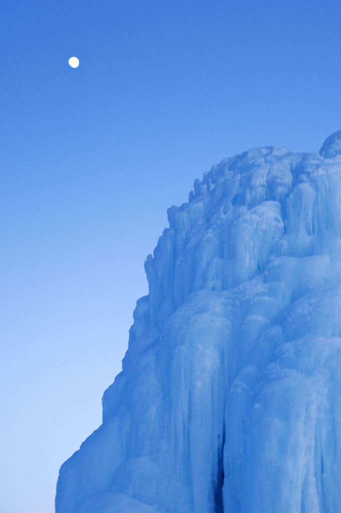 Moon and the Ice Blob
