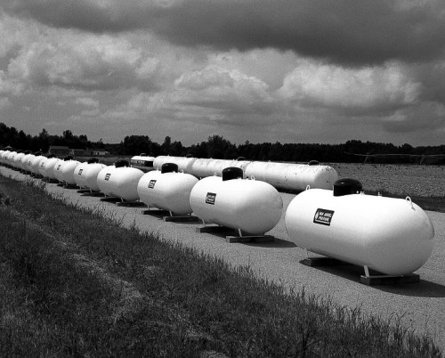 Hesperia Propane Tanks by John Mickevich