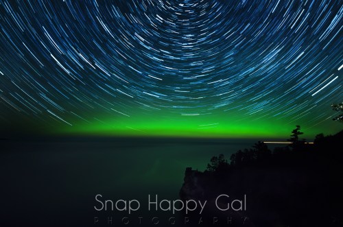 Miners Castle - Star Trails