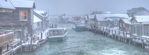 Cooler Tour ... fishtown, dam view