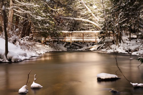 Wintry Seven Bridges