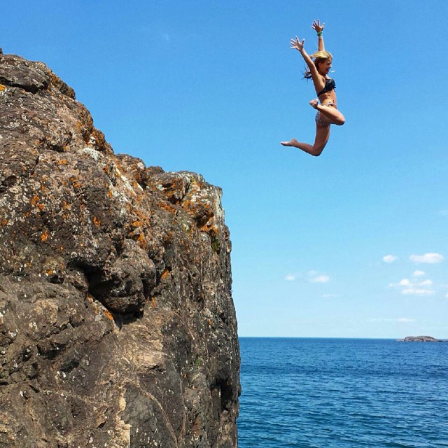 When in Doubt Jump off a Cliff