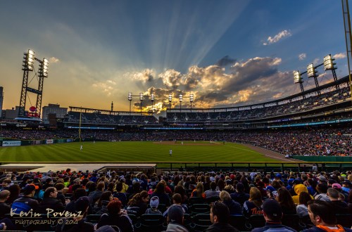 Comerica Sunset
