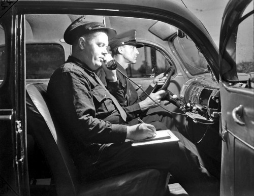 Detroit Police Radio Prowl Car