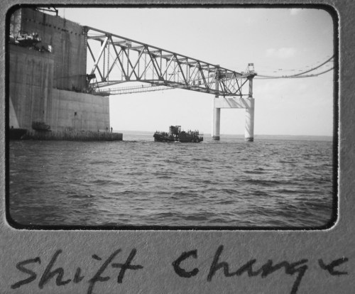 Shift Change at Mackinac Bridge