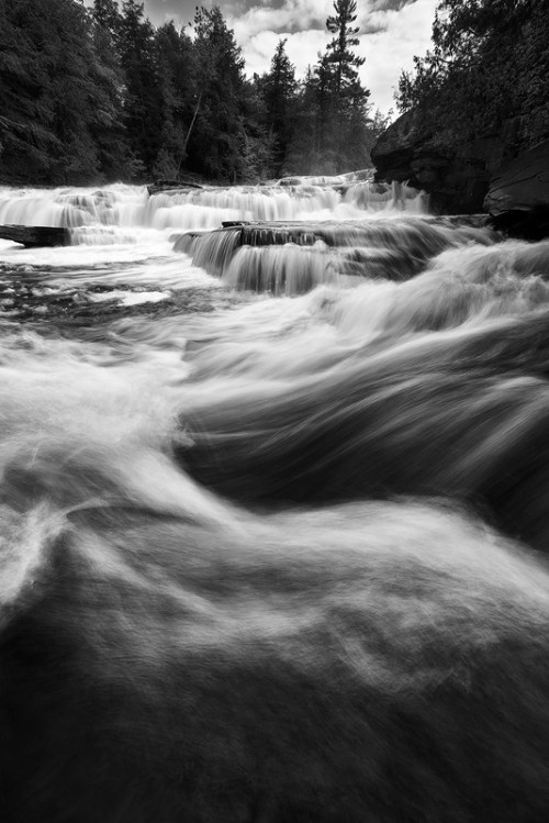 Turbulence (Manido Falls, Porcupine Mountain)