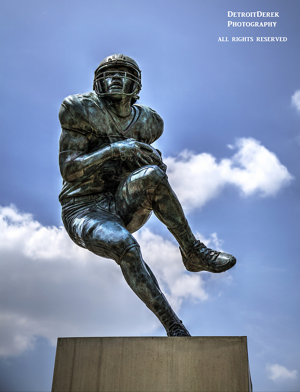 Barry Sanders 20 by Detroit Derek Photography