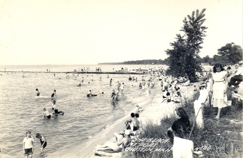 Beach Day at Port Austin Lake Huron