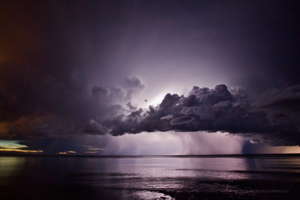 Lake Superior Weather Channel Thunderstorm