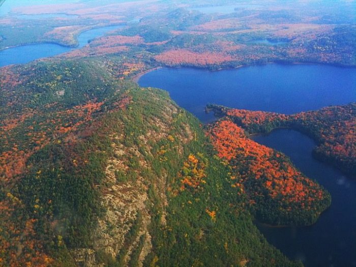 Birds Eye View of the Huron Mountains
