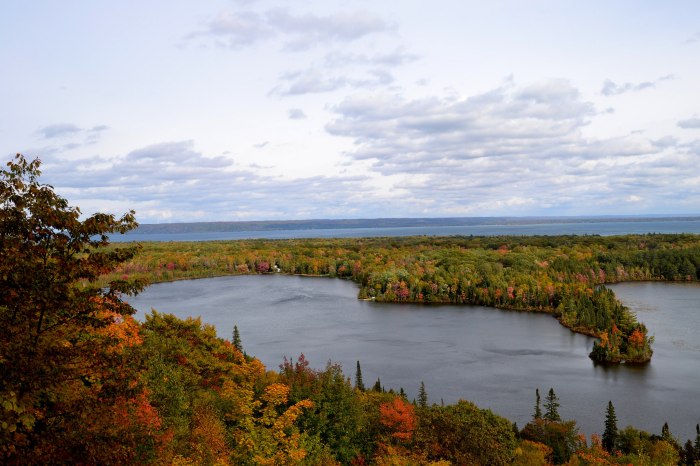 Mission Hill View Upper Peninsula Michigan