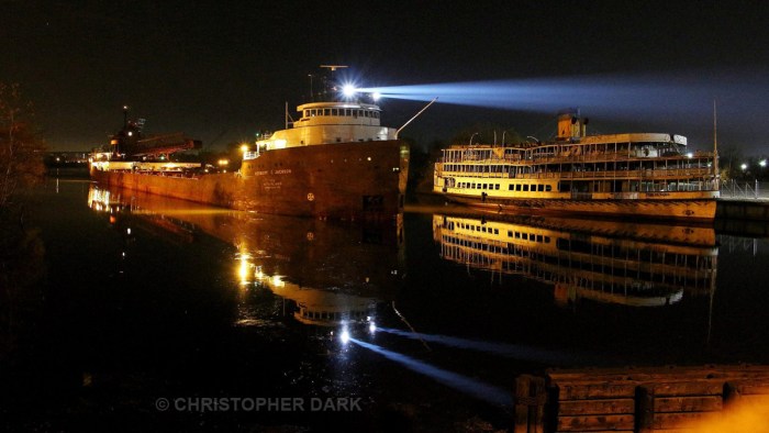 Herbet Jackson and Boblo Boat Ste Claire
