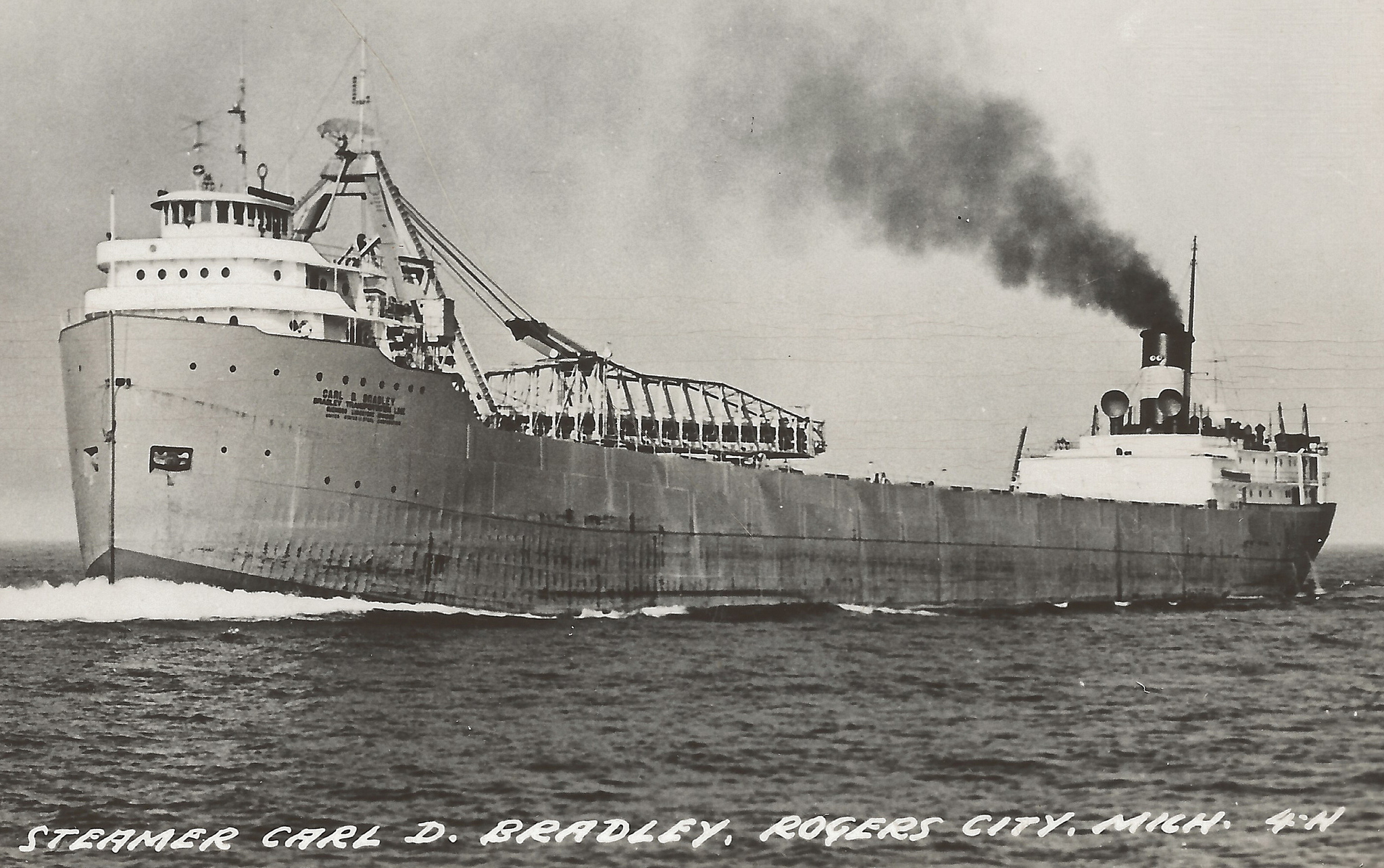 Steamer Carl D Bradley Rodgers City Mich
