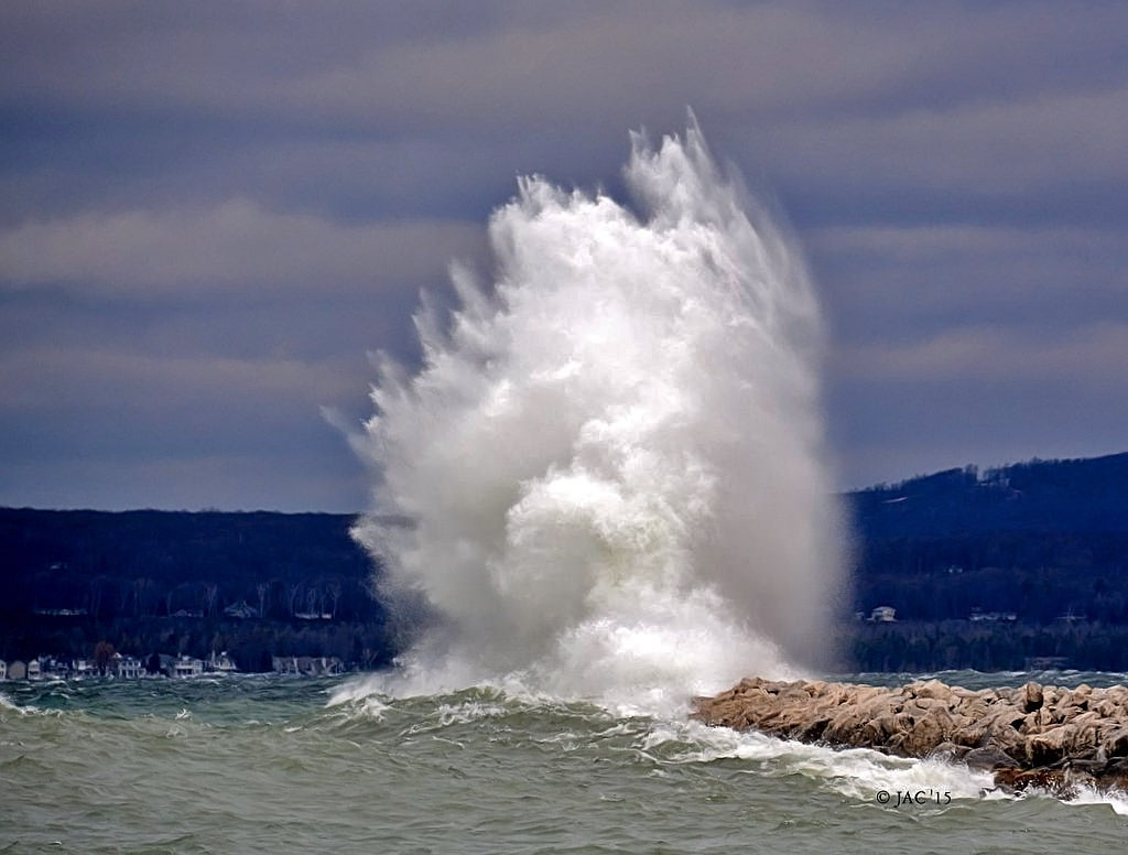 Powerful Wave at Petoskey
