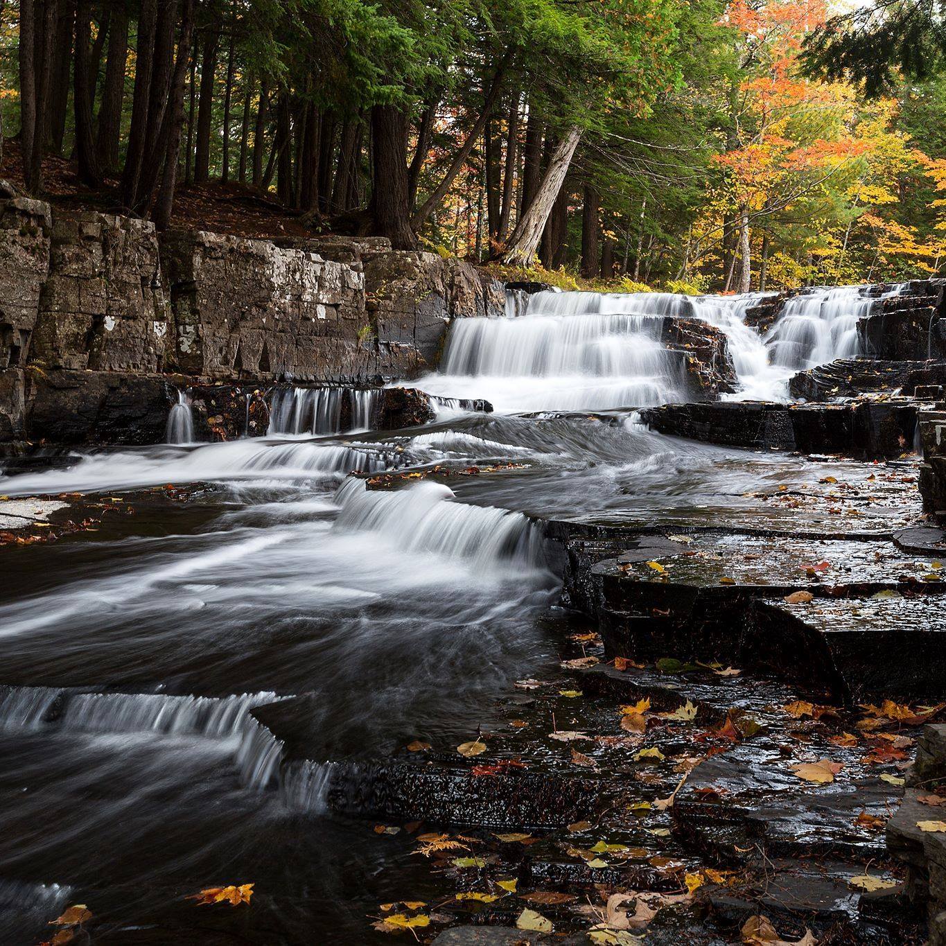 Quartzite Falls on the Slate River