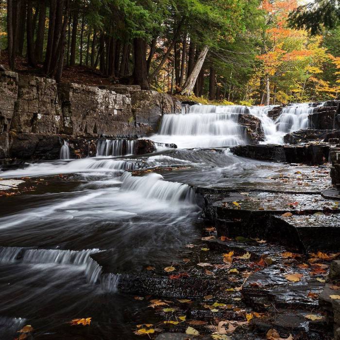 Quartzite Falls on the Slate River