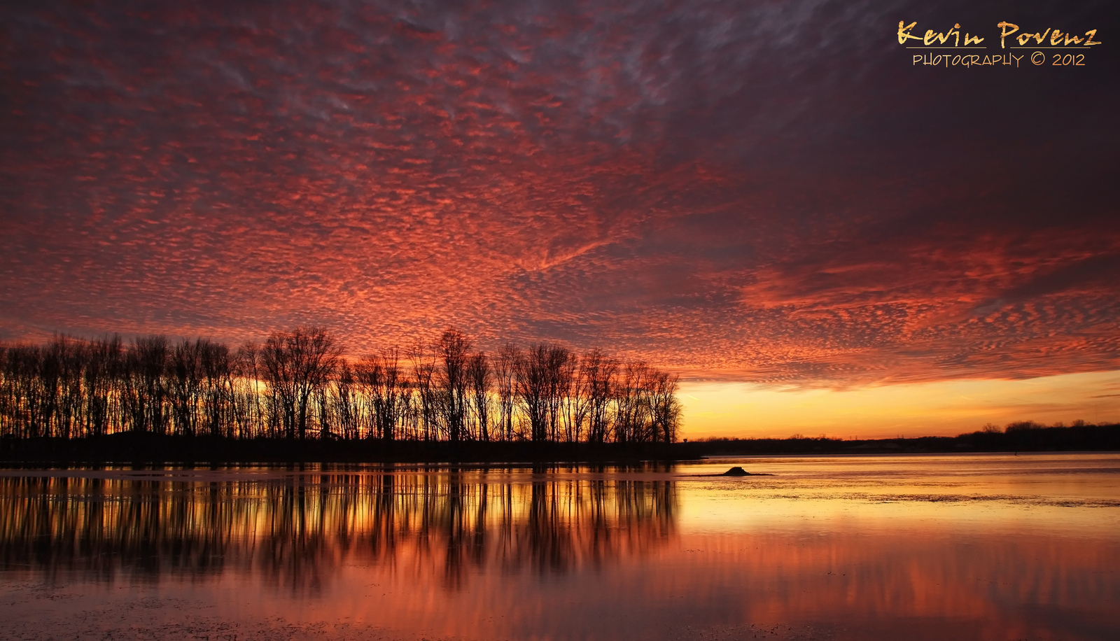Sunset at the Bend Area