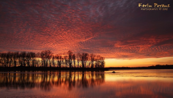 Sunset at the Bend Area