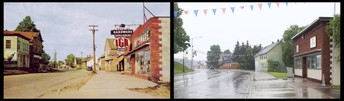 Downtown Baraga Michigan