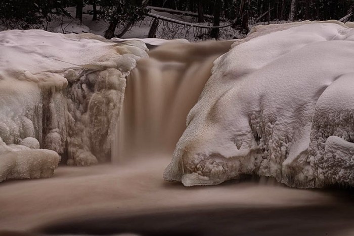 Manido Falls Porcupine Mountains Wilderness