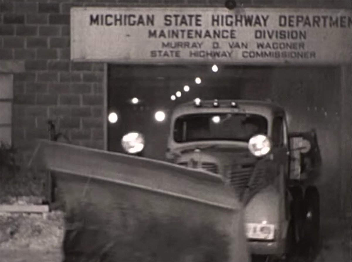 1930s Michigan Snowplow
