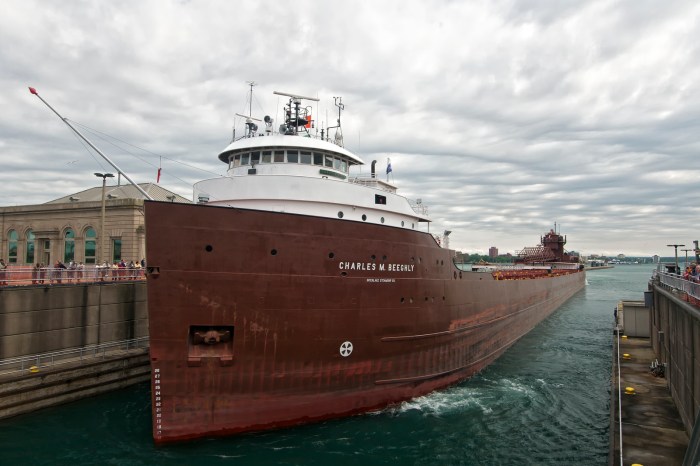 charles m. beeghly, poe lock, sault ste. marie, michigan