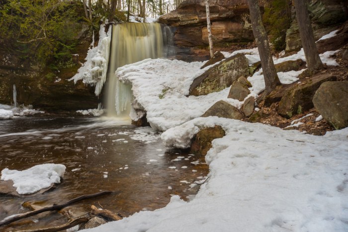 Breaking Through at Middle Hungarian Falls