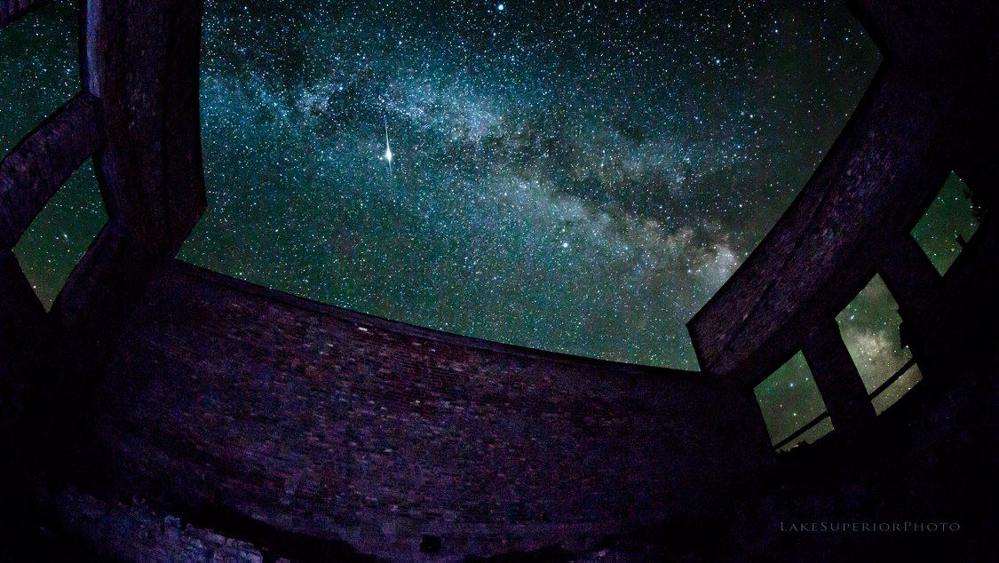 Milky Way & Meteor at Fayette